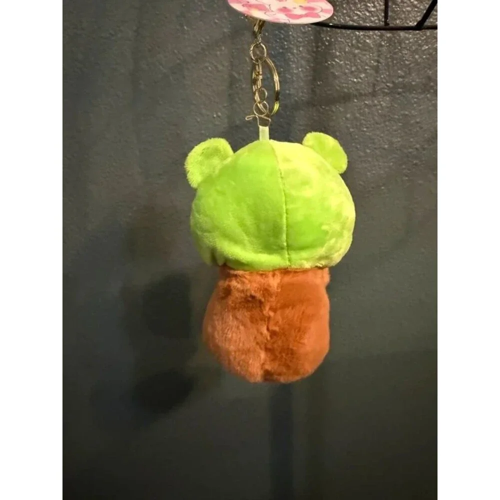 Capybara Plush Bag Charm approximate measurements